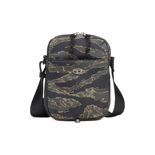 DIESEL Полиэстер Сумка через плечо Женская Черная Коричневая