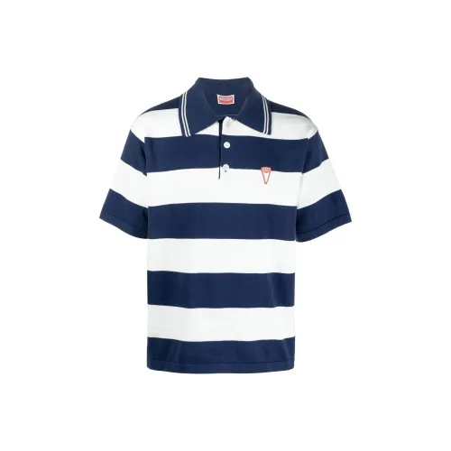 KENZO SS24 Поло Мужское Синее