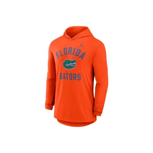 JORDAN BRAND Оранжевые Мужские T-рубашки