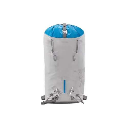 DECATHLON 33L Туристические сумки Полиамид Средиземноморский Синий и Асфальтовый Серый Унисекс