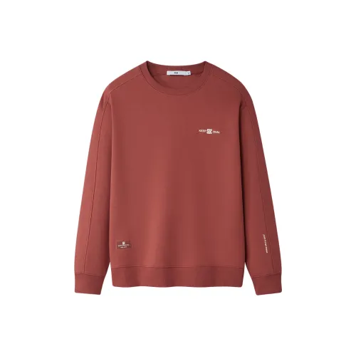 HLA Темно-красный E4 Унисекс Свитшоты