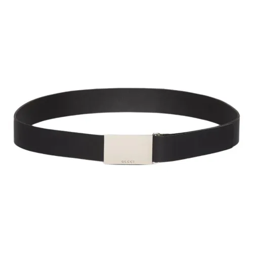 GUCCI Кожаные ремни Мужской Черный Ширина 3,5CM