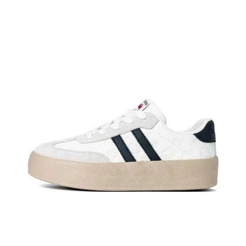 Hello Kitty Sanrio series Низкие кеды для скейтбординга Женские Бежевые