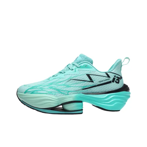 WASSUPHLOVE Беговые кроссовки Низкий верх Прилив Синий Зеленый Унисекс