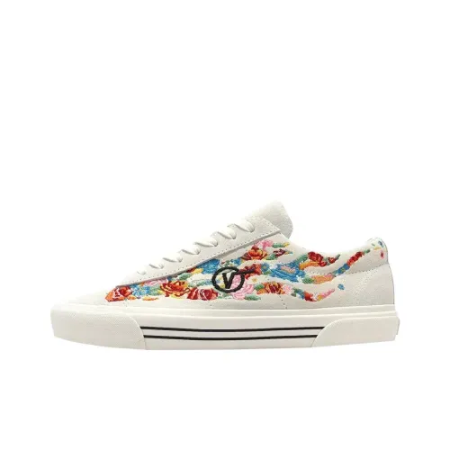 VANS SID Скейтборд Кроссовки Мужские Белый Синий Красный