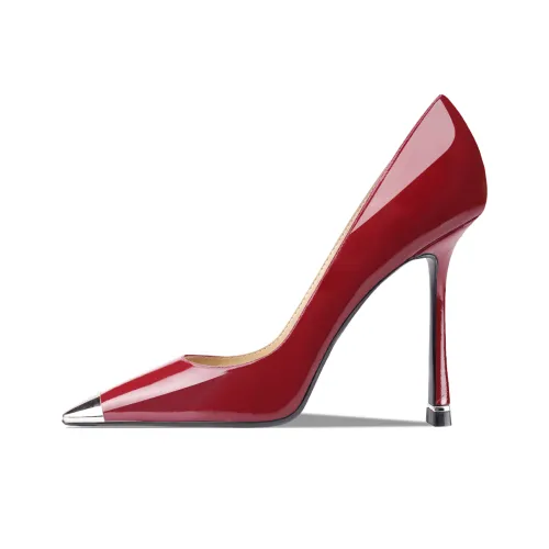 Siwei Высокие каблуки, бордовый, женский
