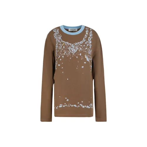 Valeria Obbaco Свитшот Унисекс Коричневый