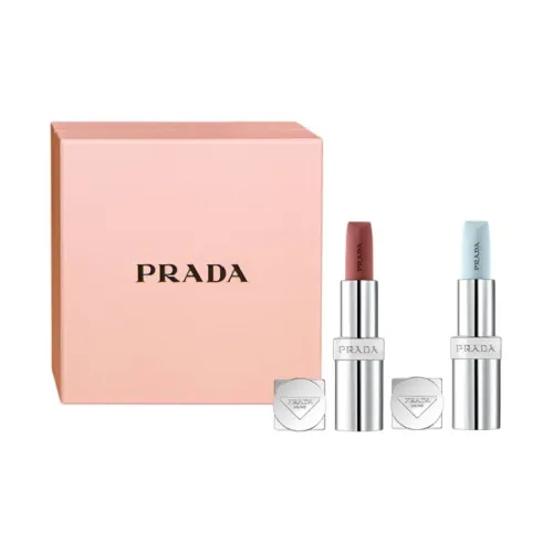 PRADA Коробка LIP Лимитированная серия Цвет Журнал Нежно-розовый Помада Матовая Цвет лица Прозрачный Увлажняющий