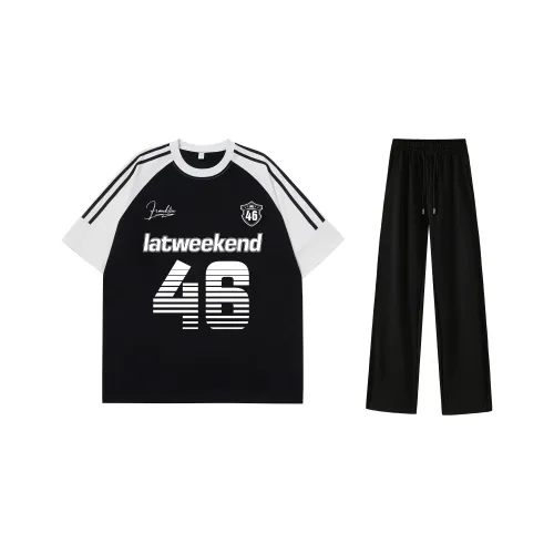 LA'T.WEEKEND Повседневная Спортивная Одежда Унисекс