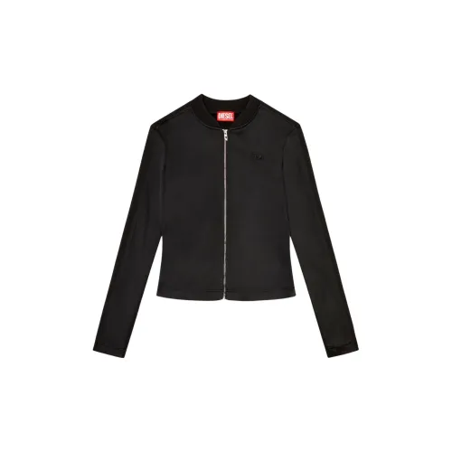 DIESEL Черные Женские Куртки