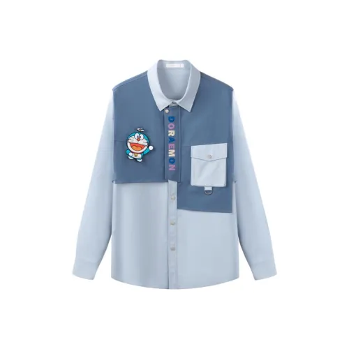 Bosieagender Дораэмон Рубашка Унисекс