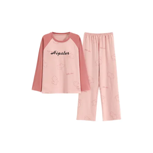 MADALLO Pink Women's Pajama Sets MADALLO Розовый Женский Комплект Пижам