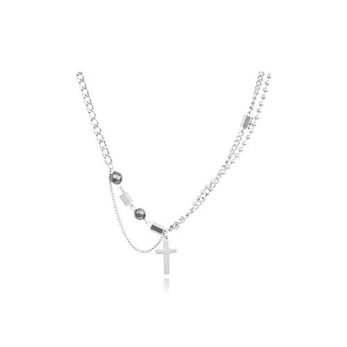 LuluCanaan Титановые стальные ожерелья для мужчин