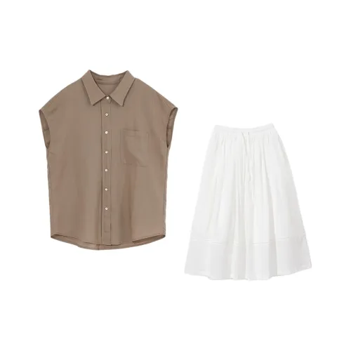 ZIMO Khaki Женские Рубашки