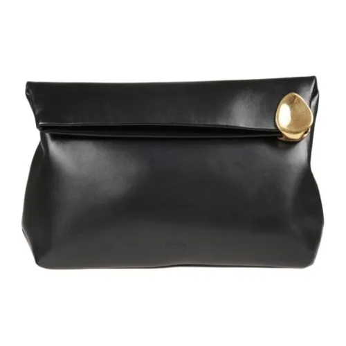 JIL SANDER Телячья кожа Клатч Женский Черный