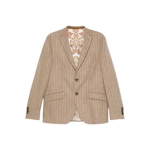 ETRO Бежевый Мужской Деловой Костюм