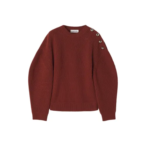 Lanvin Red Women's Sweaters Lanvin Красный Женские Свитера