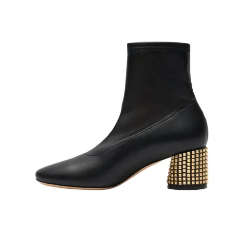 Casadei Goldmember Ботильоны 5 см Женские Черные