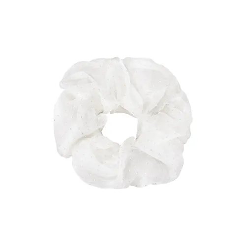 ROYALSASA Шелковый шифон искусственный кристалл резинка для волос женский