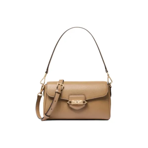 MICHAEL KORS Fleur Коровья кожа Сумка Маленькая Женская Светло-коричневая