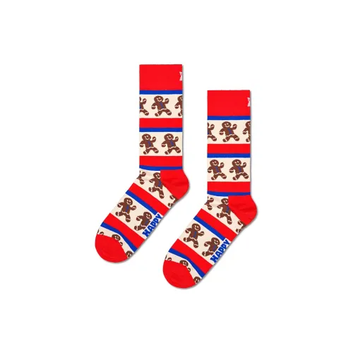 Happy Socks Бежевые Унисекс MID Носки до икры
