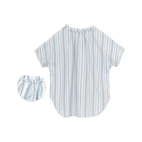 ZIMO Синие полосы Женские Рубашки