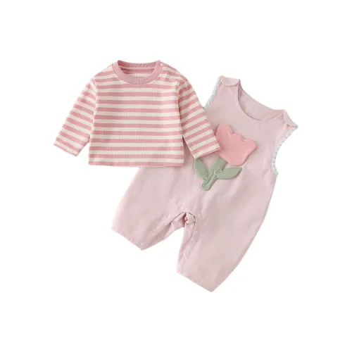 XiaoJinBu Розовый Baby Casual Спортивная Одежда