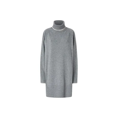 PINKO Длинное платье с длинными рукавами женское