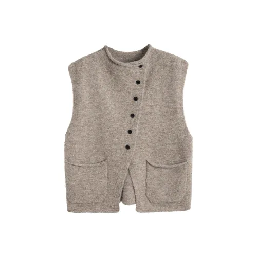 Tonlion Молочный кофейный Женский Трикотаж