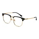 Стиль Позиционирование B[Улучшенный Титан Материал]-Черная Золотая Оправа