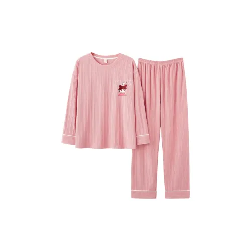 MADALLO Pink Women's Pajama Sets MADALLO Розовый Женский Комплект Пижам