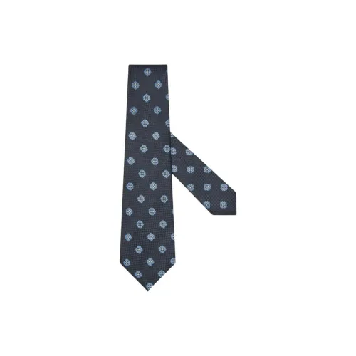 Zegna Шелковые галстуки Мужской Midnight Blue