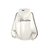 Белый & серый & черные полосы