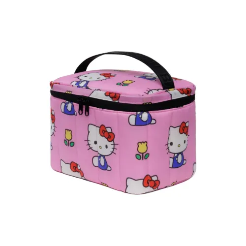 Sanrio Baggu Collaboration Nylon Travel Storage Bag Women's Pink