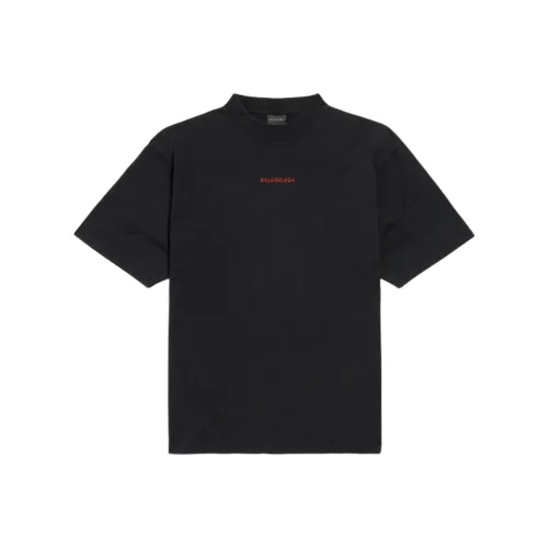 Balenciaga SS26 T Рубашка Регулярного Кроя Мужская