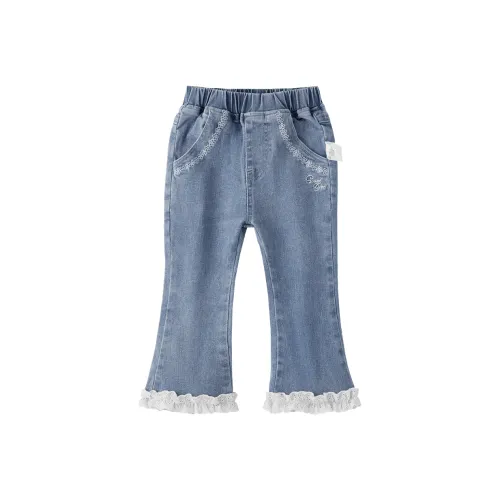 JELLYBABY Осенний женский игровой внешний вид джинсы