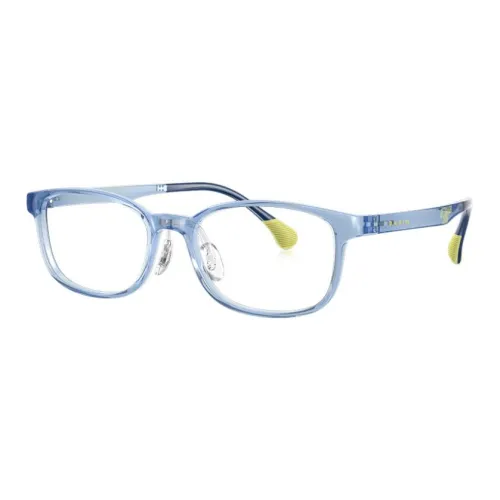 PARIM TR Памятный пластик Силикон Квадрат Оправы для очков Детский Синий