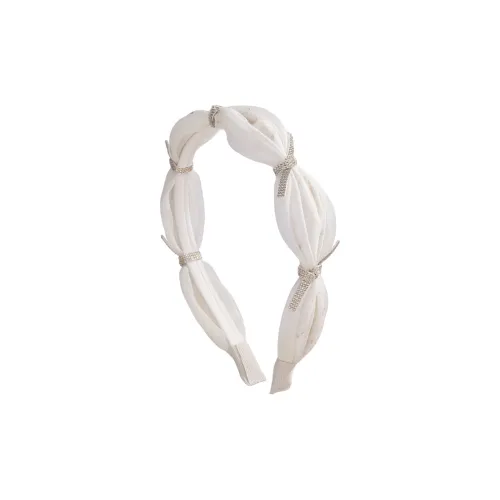 ROYALSASA Шелковый шифон Ободки для волос Женские