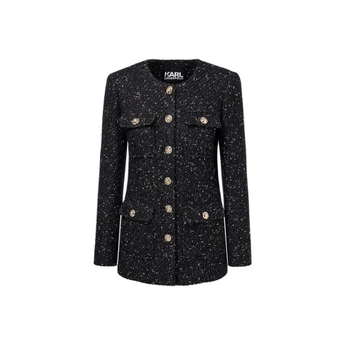 Куртки и пальто женские от KARL LAGERFELD