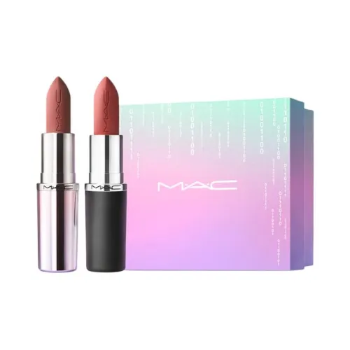 MAC Фестиваль Циси Ограниченная серия Двойной Bullet Голова Помады Матовый Натуральный Nourishing 3,5г+3,5г