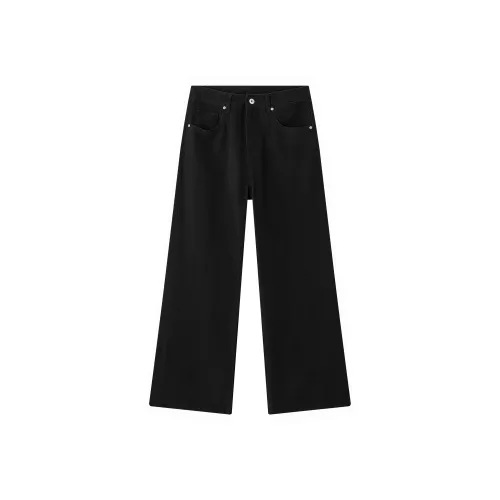 J.F.U Черные Мужские Джинсы