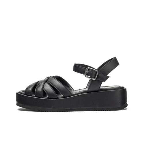 Unisa One Sandals Strap 4,5cm Women's Black