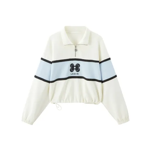 LEDIN Белый В наличии Женские Свитшоты