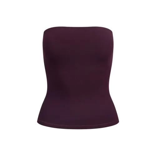 SKIMS FW25 Cotton Jersey TUBE Топ Топ Без бретелек Женский