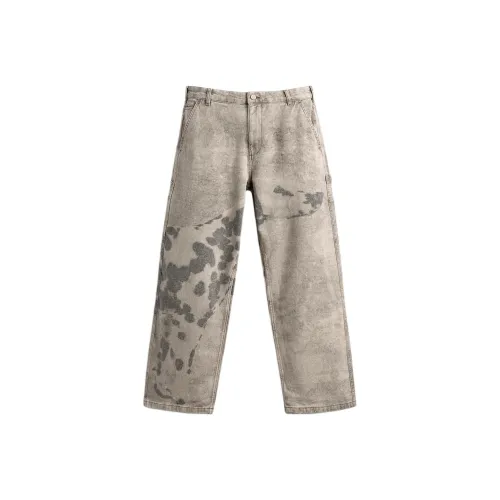 ZARA Бежевые Мужские Повседневные Штаны