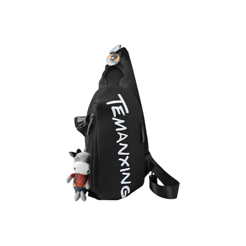 Wiersaam Oxford Sling Bag Standard Unisex Black Wiersaam Оксфорд Слинг Сумка Стандартная Унисекс Черная