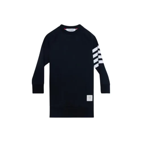 THOM BROWNE Морской синий Детские рубашки