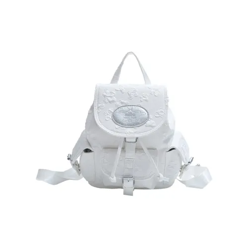 Bywhich Нейлон Рюкзак Женский Белый Синий Черный