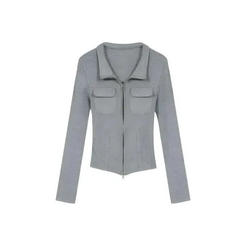 DANCANG Серый Женский Трикотаж