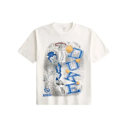 Hollister Белые Мужские T-рубашки